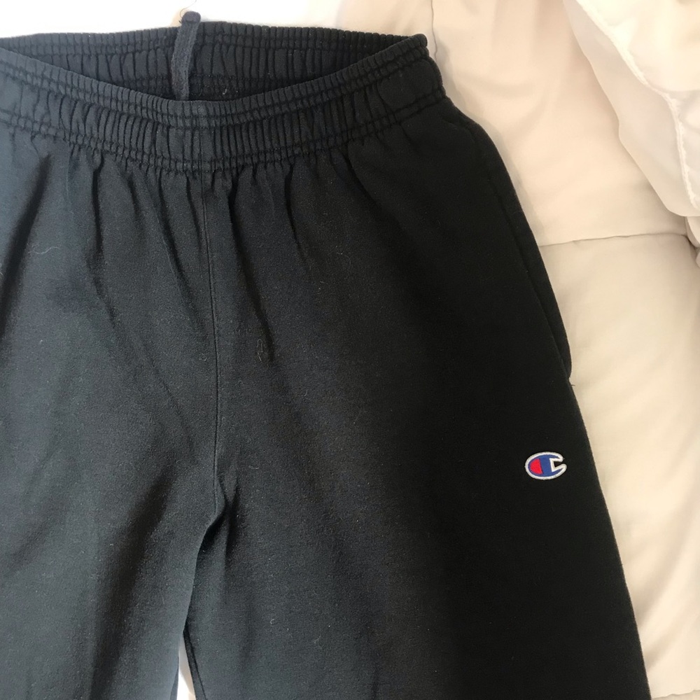 Black champion sweatpants